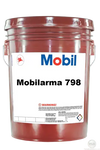 MOBILARMA 798 rust preventive oil in a red bucket, offering superior corrosion protection in Luanda - Angola.