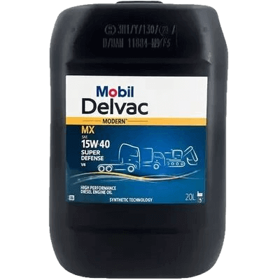 MOBIL DELVAC MODERN 15W40 SUP DEF V4 20LT - premium diesel engine oil for wear protection in Luanda - Angola.