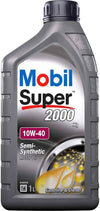 Mobil Super 2000 Formula P 10W40 1L semi-synthetic motor oil for gasoline and diesel engines, available in Luanda - Angola.