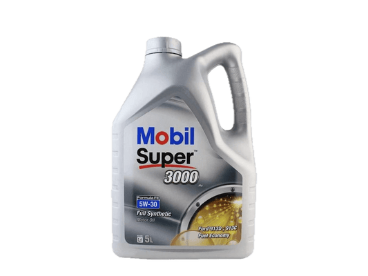 Mobil Super 3000 X1 Formula FE 5W30 5L - Premium synthetic motor oil for gasoline and diesel engines.