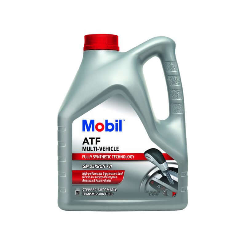 MOBIL ATF MULTI-VEHICLE 4LAutomatic Transmission Fluid for various European and Asian vehicles.